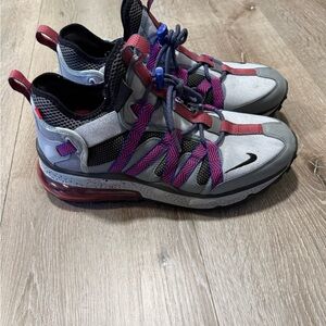 Nike Women’s Gray, Purple & Red Trail-Inspired Sneakers